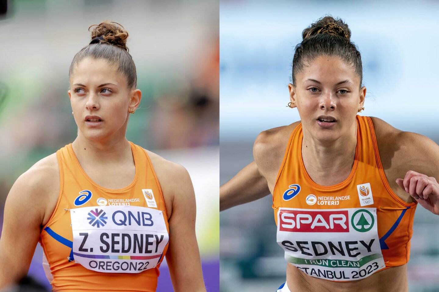 Zoë Sedney Biografie der niederländischen Sprinterin